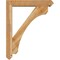Ekena Millwork Legacy Arts and Crafts Rough Sawn Bracket w/ Offset Brace, Western Red Cedar, 6"W x 32"D x 40"H BKT0604X32X40LEC03RWR - alternate 4
